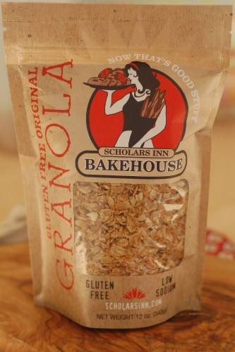 Scholars Inn Bakehouse Gluten Free Original Granola Perspective: top