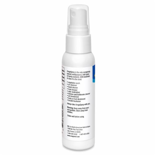North American Herb & Spice OregaSpray, Aromatic Wild Spice Oil Spray, 2 Fluid Ounces Perspective: top