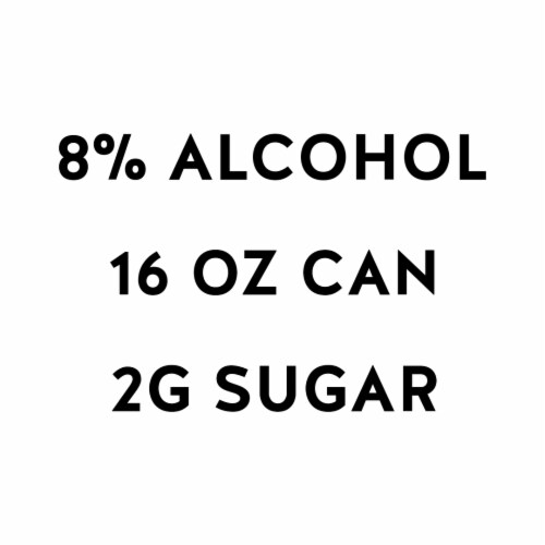 White Claw Hard Seltzer Surge Blood Orange Single Can Perspective: top