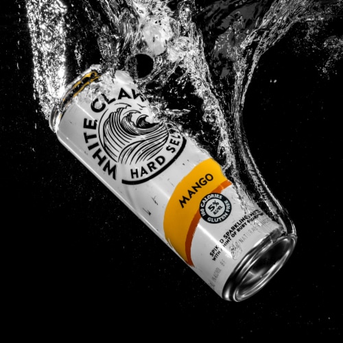 White Claw® Hard Seltzer Mango 12 Pack Perspective: top
