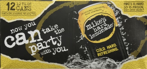 Mike's Hard Lemonade Perspective: top