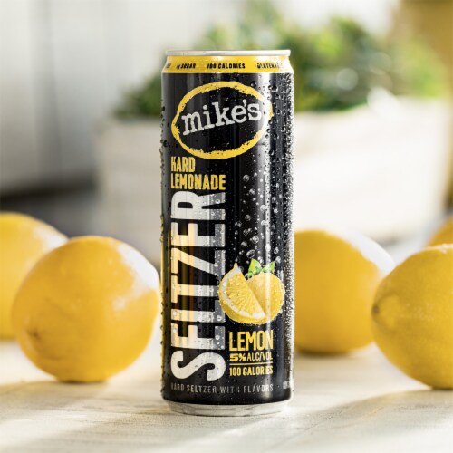 Mike's Hard Lemonade Seltzer Perspective: top