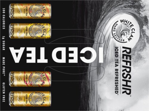 White Claw® Hard Seltzer REFRSHR Iced Tea Variety Pack Perspective: top
