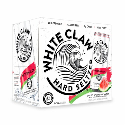 White Claw Hard Seltzer Watermelon Perspective: top