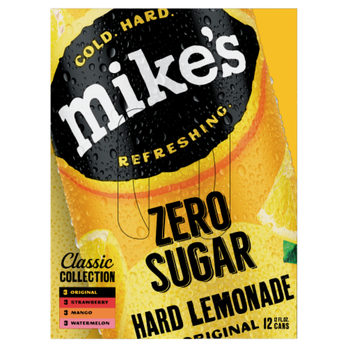 Mike's Hard Zero Sugar Variety Pack Perspective: top