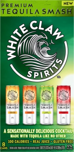 White Claw Spirits Tequila Smash Variety Pack Perspective: top