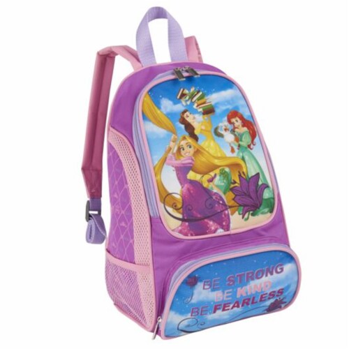 Exxel Outdoors Disney Oxford Sleeping Bag Kit with Belle Ariel and Rapunzel 1 Piece Ralphs