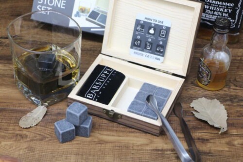 Whiskey Stone Set Perspective: top