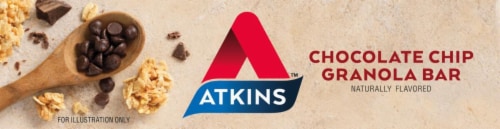 Atkins™ Protein Meal Bar Chocolate Chip Granola Perspective: top