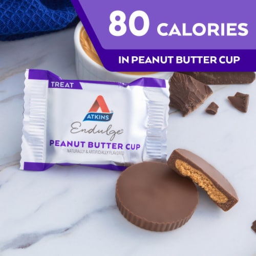 Atkins Endulge Peanut Butter Cups Perspective: top