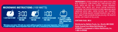 Atkins™ Farmhouse-Style Sausage Scramble Frozen Meal Perspective: top