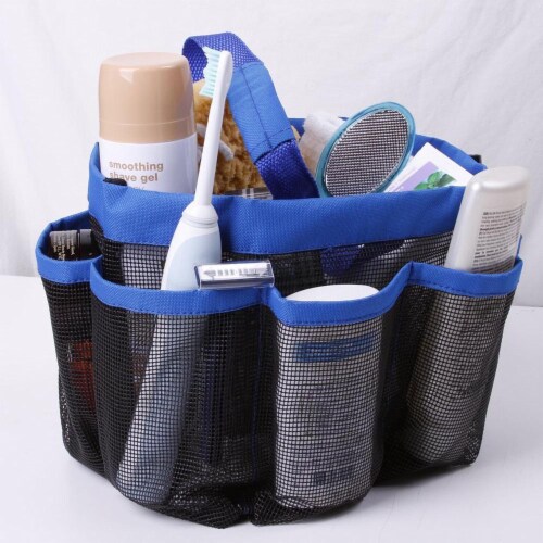 Mesh Shower Caddy Portable for College Dorm Room Essentials,Shower Caddy  Dorm with 8-Pocket Large Capacity for Beach,Swimming,Gym,Travel essentials