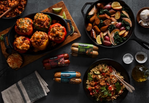 Field Roast Spicy Mexican Chipotle Plant-Based Sausage Perspective: top
