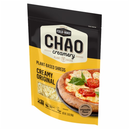 Field Roast Creamy Original Chao Shreds Perspective: top