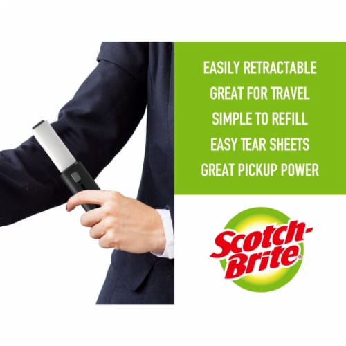 Scotch-Brite® Mini Travel Lint Roller Perspective: top
