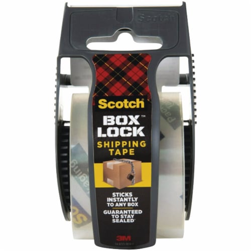 Scotch® Box Lock™ Shipping Packaging Tape Perspective: top