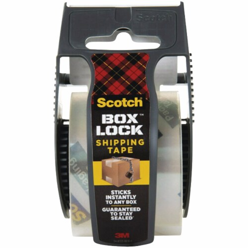 Scotch® Box Lock™ Shipping Packaging Tape Perspective: top