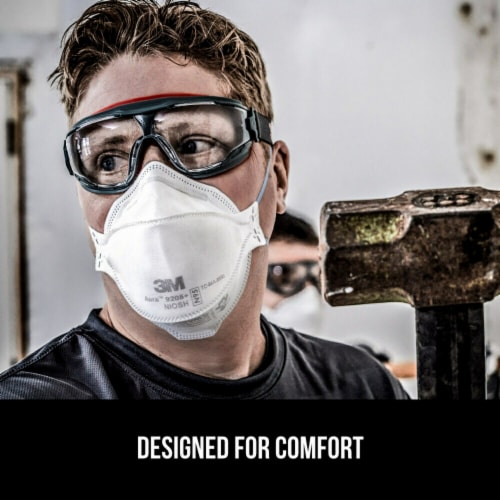 3M™ Aura™ N95 Particulate Respirator Perspective: top