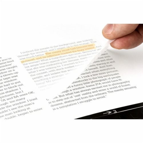Post-It® Transparent Note Pad Perspective: top