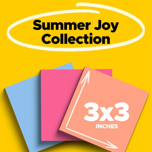Post-it® Super Sticky Notes Perspective: top