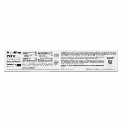 ZonePerfect® Chocolate Peanut Butter Nutrition Bars Perspective: top