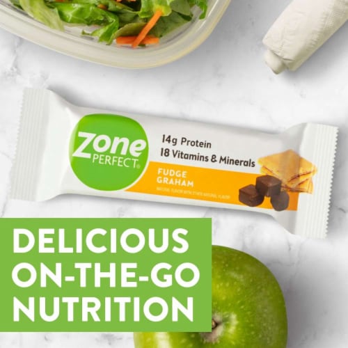 ZonePerfect® Fudge Graham Nutrition Bars Perspective: top