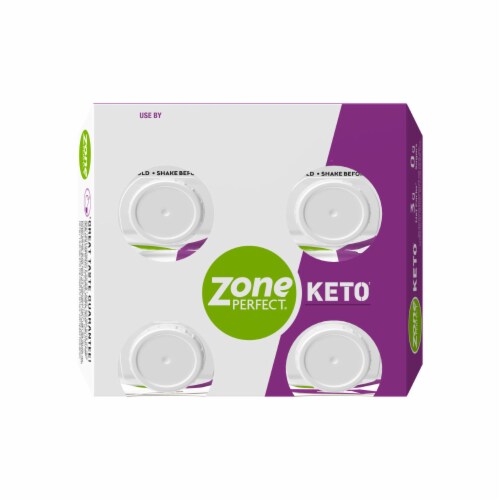 ZonePerfect Keto Chocolate Ready to Drink Shakes Perspective: top