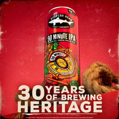 Dogfish Head 90 Minute Imperial IPA Beer Perspective: top