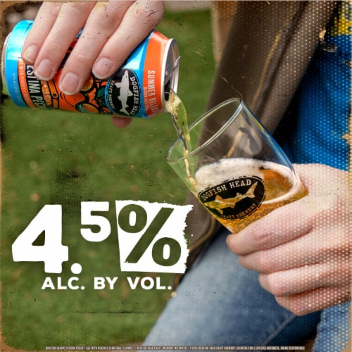 Dogfish Head Festina Peche Ale Seasonal Beer Perspective: top