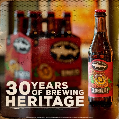 Dogfish Head Beer 90 Minute IPA Perspective: top