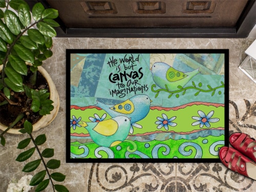 Carolines Treasures PJC1098MAT The World is but a Canvas to our Imagination Doo Perspective: top