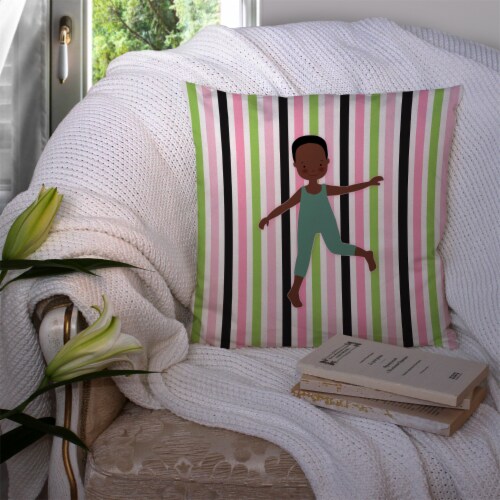 Carolines Treasures  BB5184PW1414 Dancer Bikatard African American Fabric Decora Perspective: top