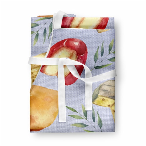 Carolines Treasures  BB5198APRON Assortment of Cheeses Apron Perspective: top