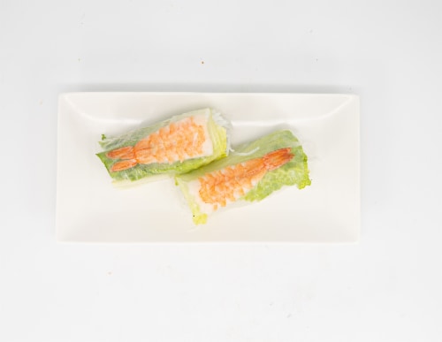 Japanese Food Express Inc Spring Roll Perspective: top