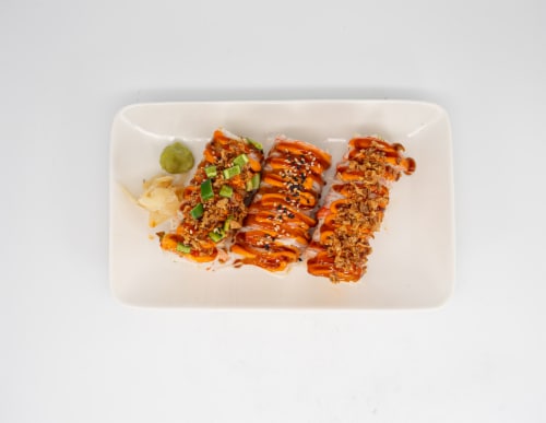 Japanese Food Express Mixed Combo #3 Sushi Perspective: top