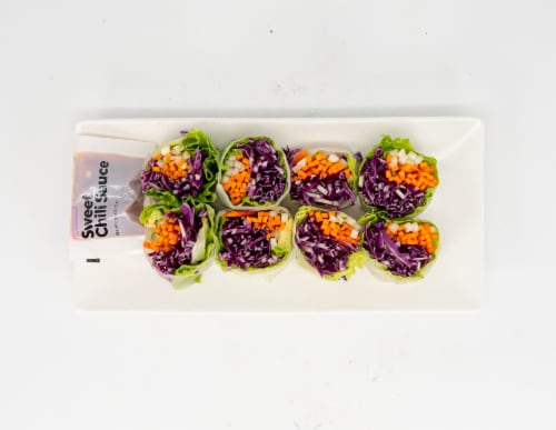 Japanese Food Express Snowfox Garden Wrap Sushi Perspective: top