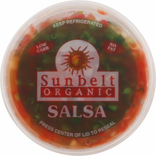 Fresh Organic Salsa Perspective: top
