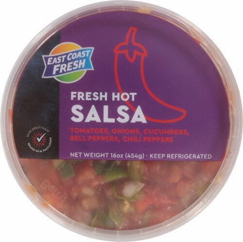 East Coast Fresh Hot Salsa Perspective: top