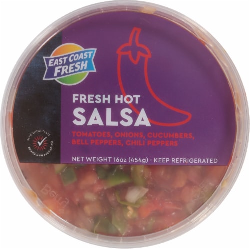 East Coast Fresh Hot Salsa Perspective: top