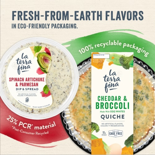 La Terra Fina® Spinach Artichoke & Parmesan Dip & Spread Perspective: top
