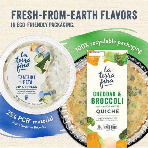La Terra Fina® Tzatziki with Feta Dip & Spread Perspective: top
