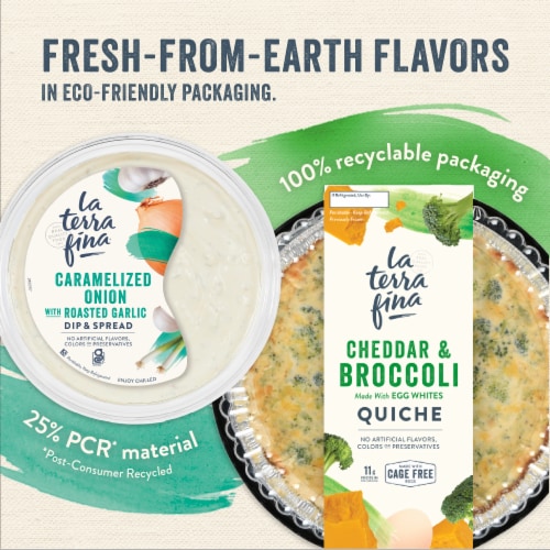 La Terra Fina® Caramelized Onion with Roasted Garlic Dip & Spread Perspective: top