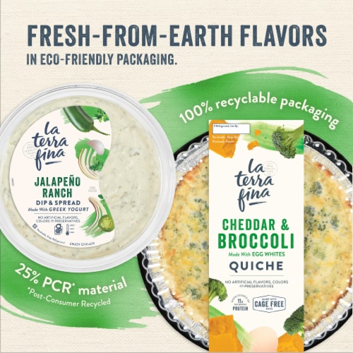 La Terra Fina® Jalapeno Ranch Dip & Spread Perspective: top