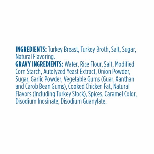 Honeysuckle White® Frozen Bone-In Turkey Breast with Gravy Perspective: top