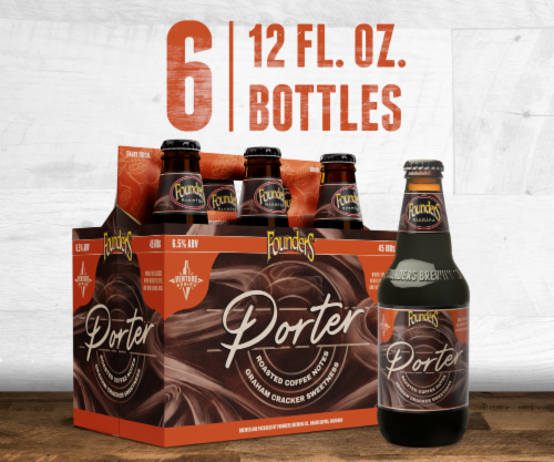 Founders® Brewing Porter Craft Beer Perspective: top
