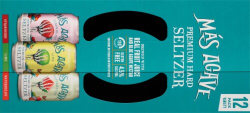 Founders Mas Agave Seltzer Hard Seltzer Variety Pack Perspective: top