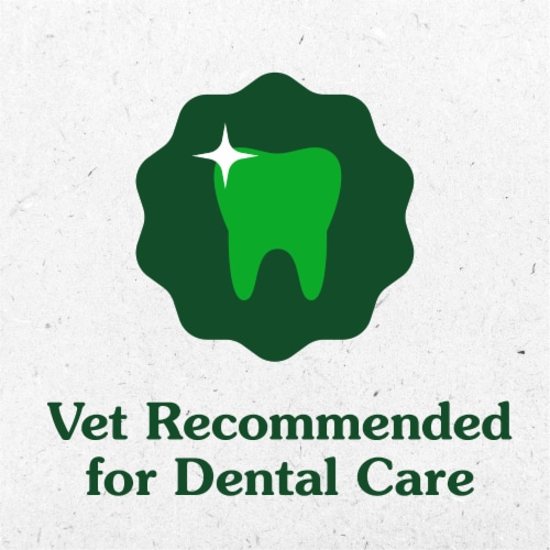 Greenies Original Teenie Natural Dental Chew Adult Dog Treats Perspective: top