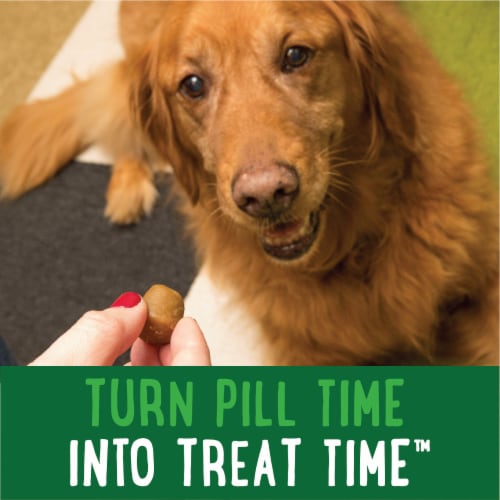 GREENIES PILL POCKETS Peanut Butter Flavor for Dogs Capsule Size Natural Soft Dog Treats Perspective: top