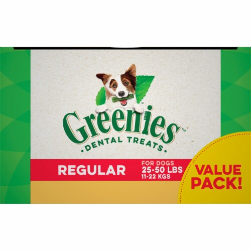 Greenies™ Grain Free Regular Dog Dental Treats Value Pack Perspective: top