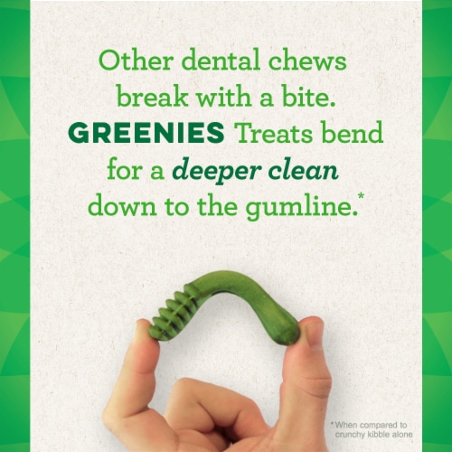 Greenies™ Gingerbread Petite Dental Dog Treats Perspective: top